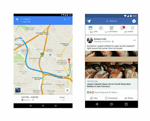 Google Maps vs FB